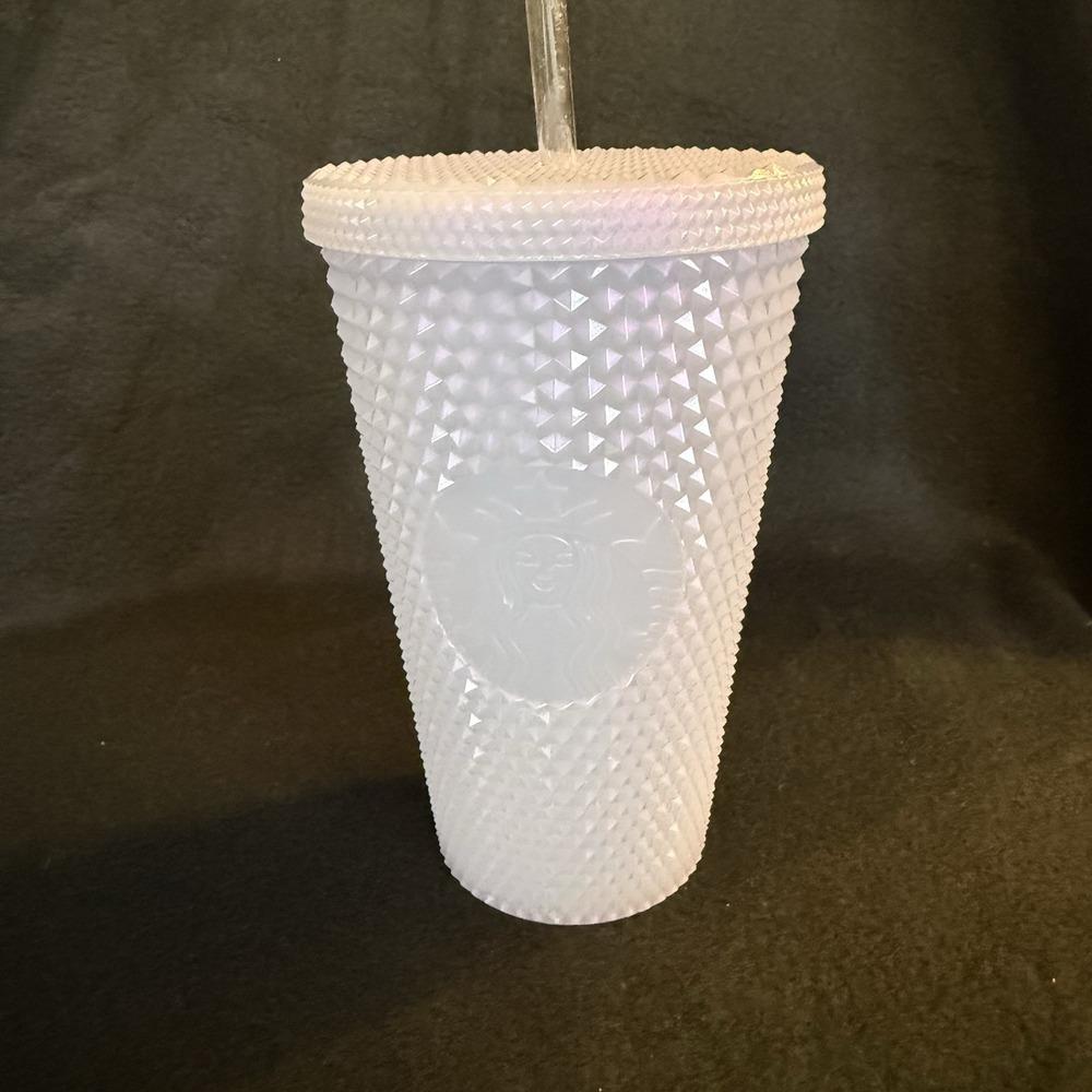 Starbucks Studded Icy Lilac Purple Iridescent 16oz Tumbler Cold Cup